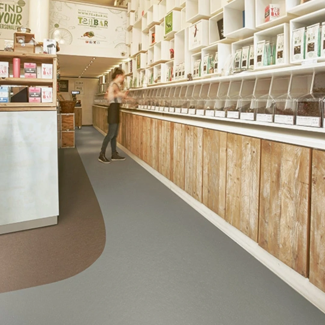 Forbo Marmoleum Cocoa - 3582 Earl Grey Chocolate