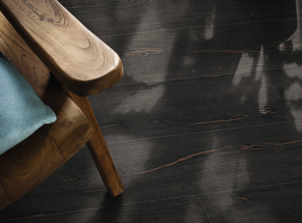 HARO Laminatgulv Gran Via Eg Metallic sort