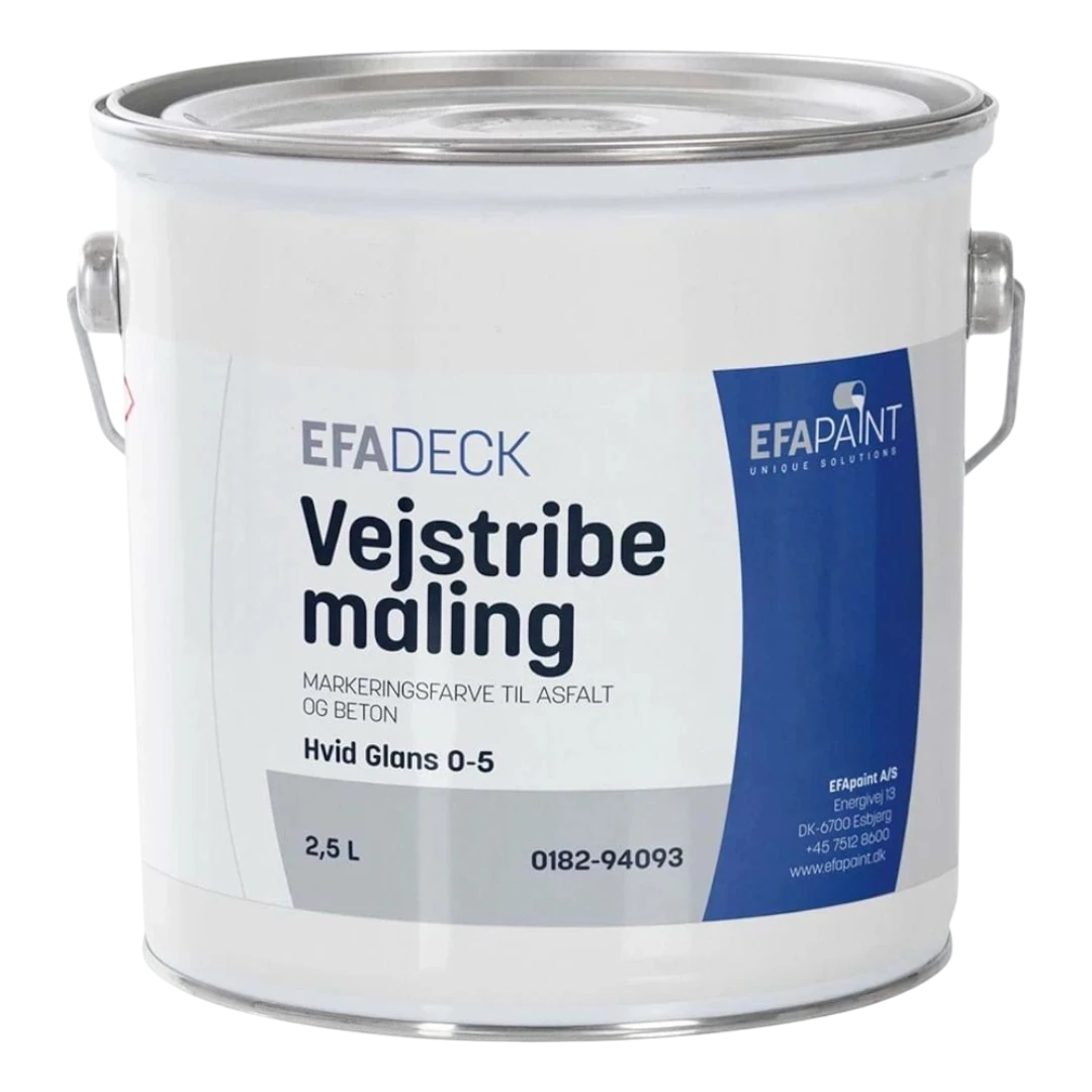 EFApaint Vejstribemaling 2,5 Liter