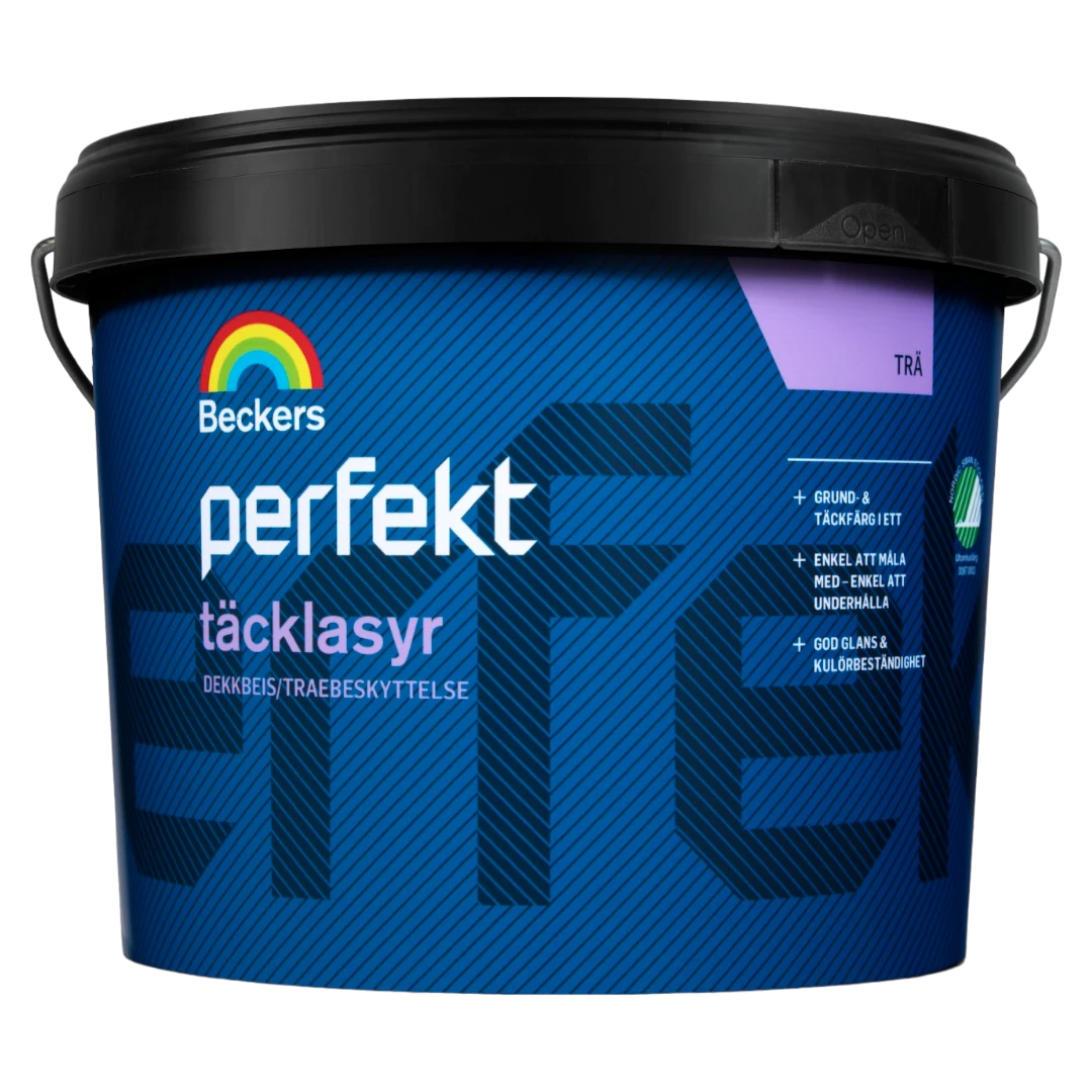 Beckers Perfekt Täcklasyr Træbeskyttelse - Heldækkende