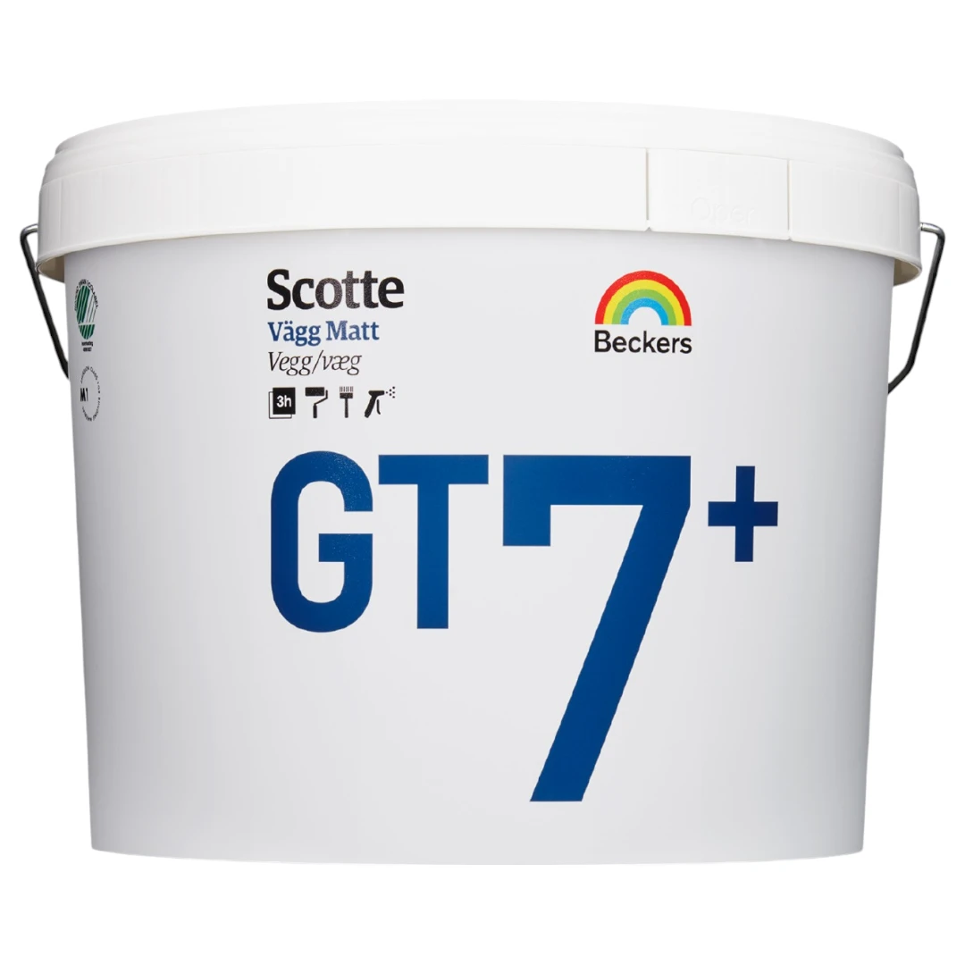 Beckers Scotte GT 7+, Vægmaling