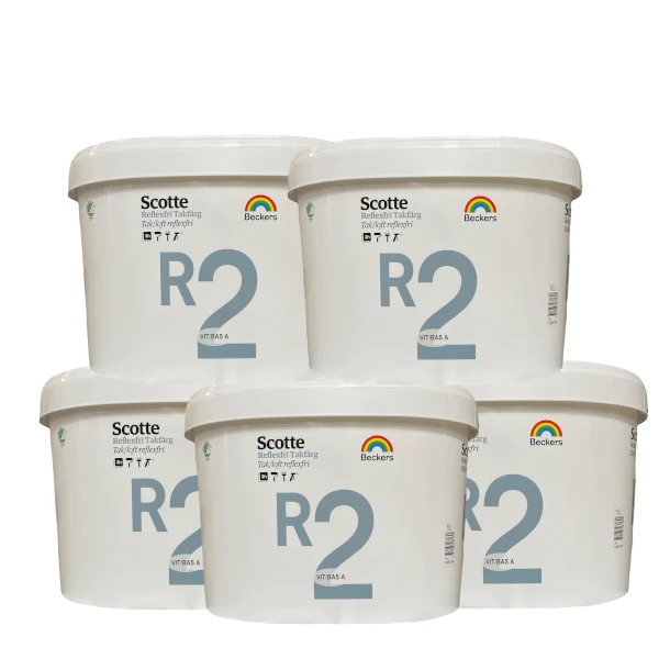 Beckers Scotte R2, Storkøb - 5 x 9 Liter