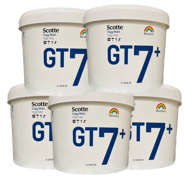 Beckers Scotte GT 7+, Storkøb - 5 x 9 Liter